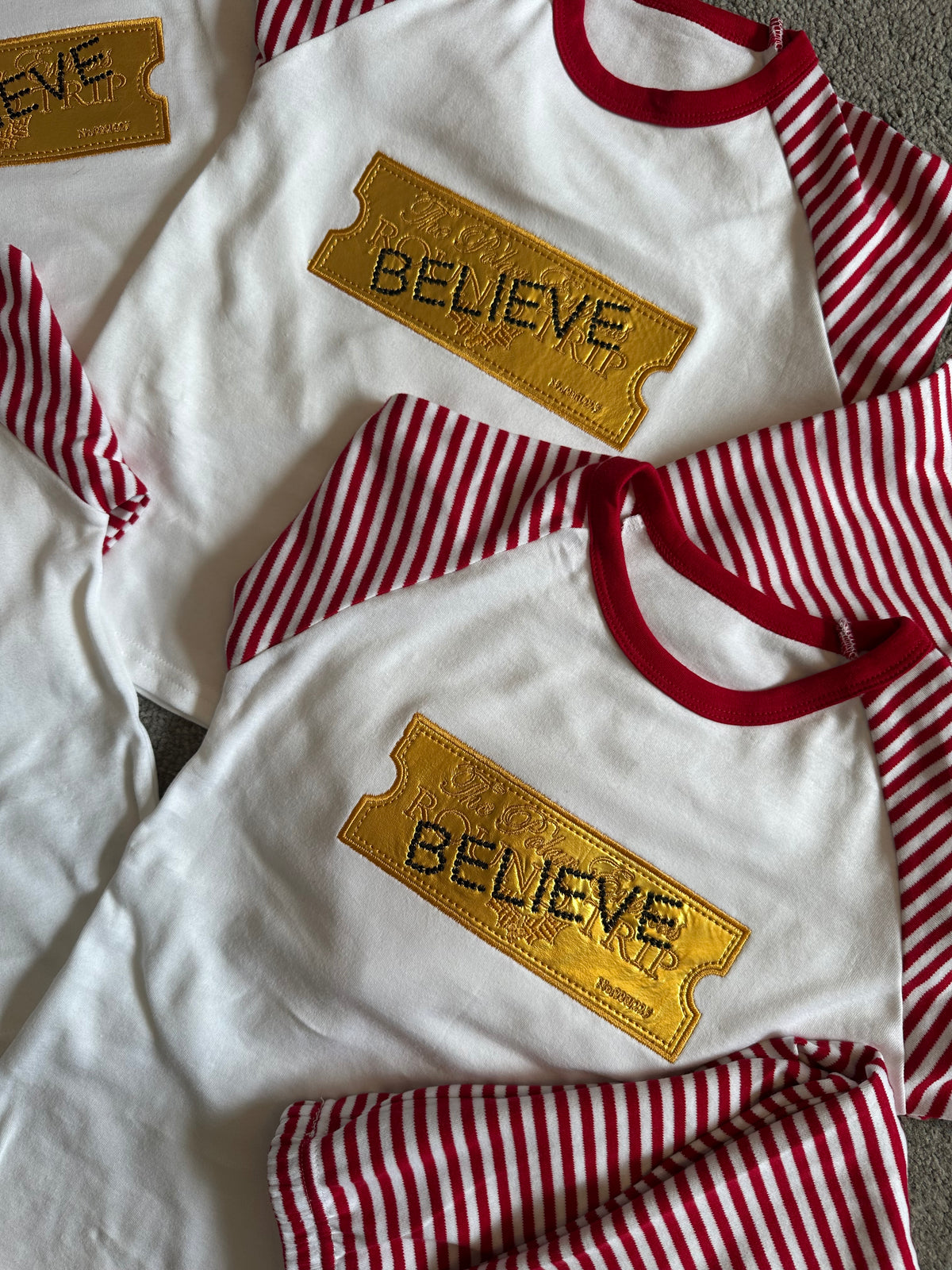 Children’s polar express PJs