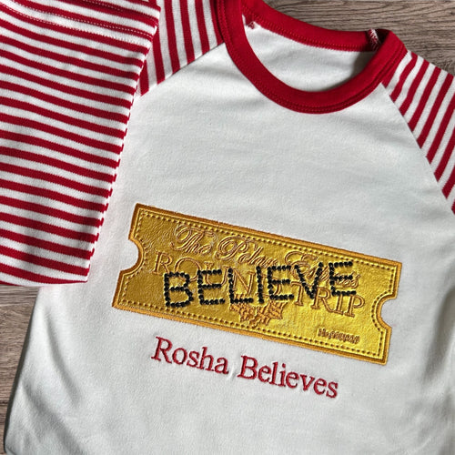 Children’s polar express PJs